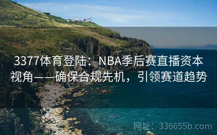 3377体育登陆：NBA季后赛直播资本视角——确保合规先机，引领赛道趋势